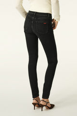 Slim-Fit Jeans Denim Noir