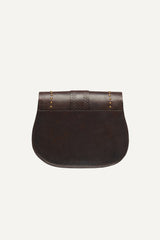 Leather Bag Teddy Marron