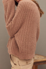 Bun Cardigan Ecru