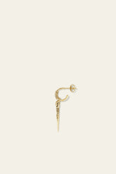 Silver Earring Olie Gold