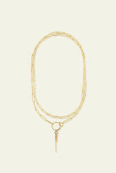 Chain Necklace Naomie Jaune