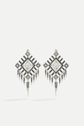 Earrings Maxi-Punk Argent