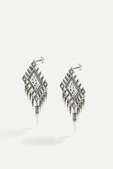 Earrings Maxi-Punk Argent