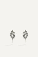 Earrings Mini-Punk Argent