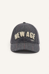 Embroidered Cap Haxelle Gris