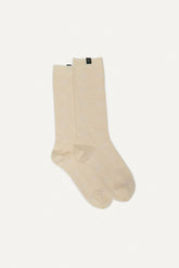 Long Socks Souat Ecru