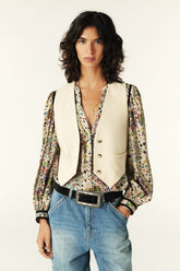 Waistcoat Jessy Ecru