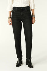 Straight-Leg Jeans Evan Noir