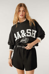 Loose-Fitting Sweatshirt Benjamin Gris