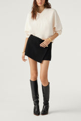 V-Neck Sweatshirt Rhode Ecru
