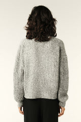 Zip-Neck Jumper Baltan Gris