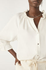 Flowing Blouse Raco Ecru