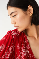 Long-Sleeved Top Dany Rouge
