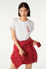 Short-Sleeved T-Shirt Ilan Blanc