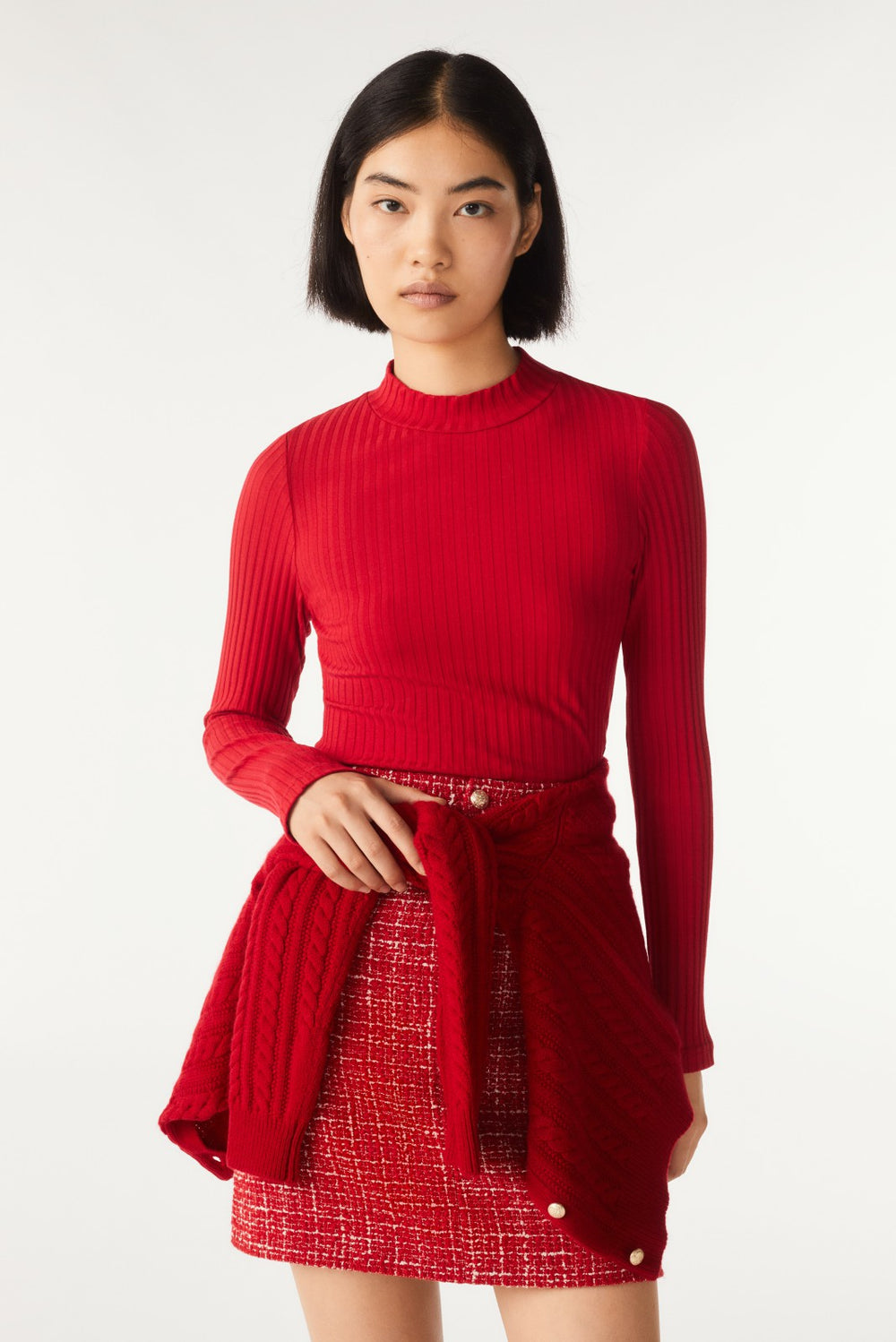 Long-Sleeved T-Shirt Mystic Rouge