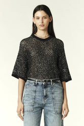 Round-Neck Jumper Jumper Noir
