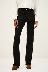 Flared Jeans Ross Noir