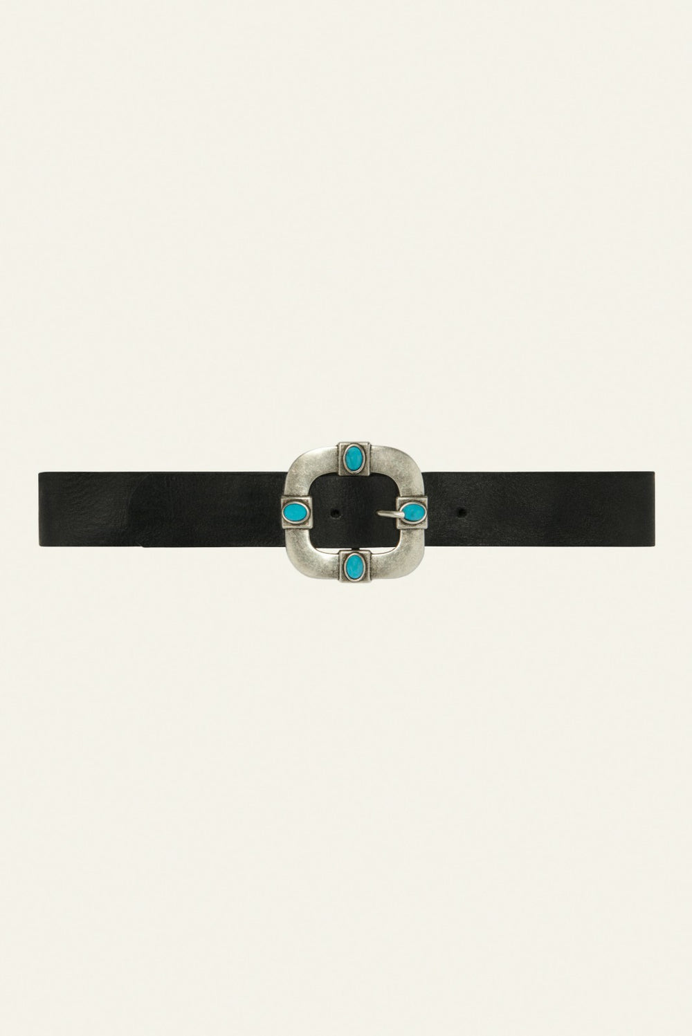Leather Belt Belen Noir