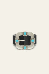Leather Belt Belen Noir