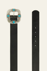 Leather Belt Belen Noir