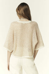 Round-Neck Jumper Jumper Gold