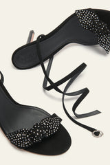 Heeled Sandals Carmine Noir