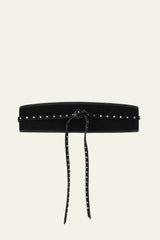 Corset Belt Bordado Noir
