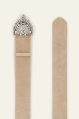 Belt With Buckle Bella Ecru
