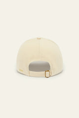 Embroidered Cap Hunny Ecru