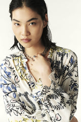 Printed Blouse Guilia Ecru