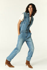 Sleeveless Jumpsuit Figo Blue