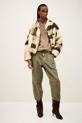 Loose-Fitting Trousers Vulny Kaki