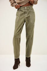 Loose-Fitting Trousers Vulny Kaki