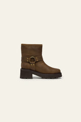 Biker Boots Boots Marron