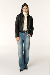 Lightly Distressed Jeans Vecchi Blue