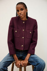 Structured Jacket Meredith Rouge