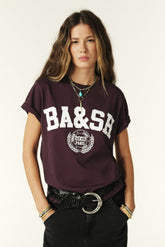 Varsity-Style Shirt Ioni Rouge