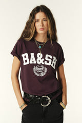 Varsity-Style Shirt Ioni Rouge