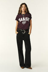 Varsity-Style Shirt Ioni Rouge