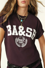 Varsity-Style Shirt Ioni Rouge