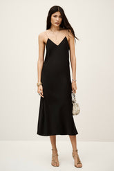 V-Neck Dress Chiara Noir