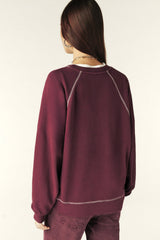 Baggy Sweatshirt Bart Violet