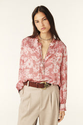Long-Sleeved Blouse Amaury Rose