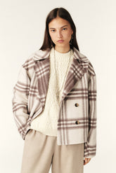 Short Coat Washina Ecru