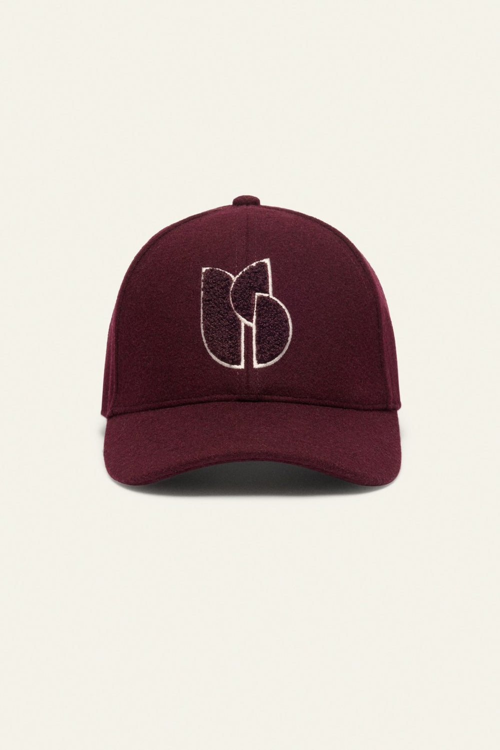 Cap With Motif On Front Cap Rouge