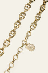 Chain Belt Brass Gold