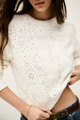 Sweatshirt Larson Ecru
