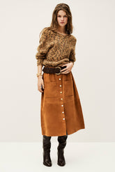 Skirt Marie Marron