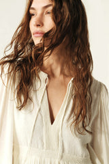 Dress Plume Ecru