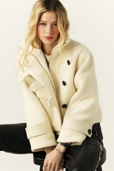 Short Coat Dora Ecru